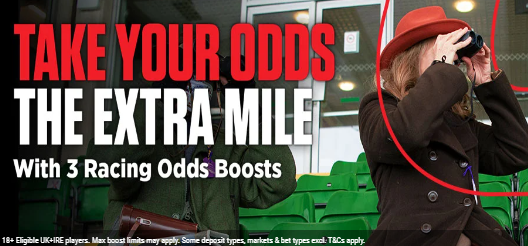 Ladbrokes horse racing offers and odds boosts