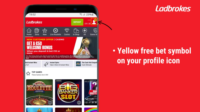 How to claim the Ladbrokes free bet offers